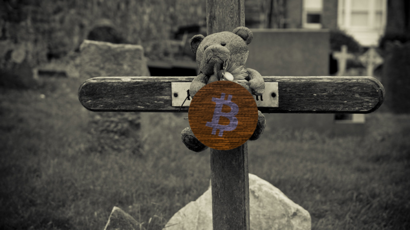 Bitcoin está muriendo, primera, segunda y tercera burbuja